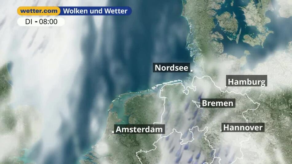 "Nordsee: Dein Wetter für Deine Region!"