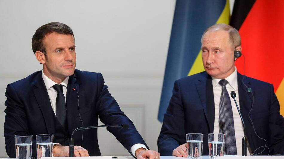 Emmanuel Macron und Wladimir Putin