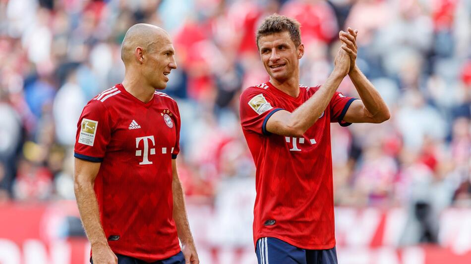 Arjen Robben und Thomas Müller