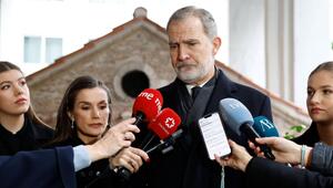 Keine leichte Zeit für König Felipe, Ehefrau Letizia und die Töchter Leonor (r.) und Sofia ...