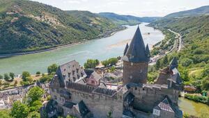 Burg Stahleck über dem Rhein bei Bacharach