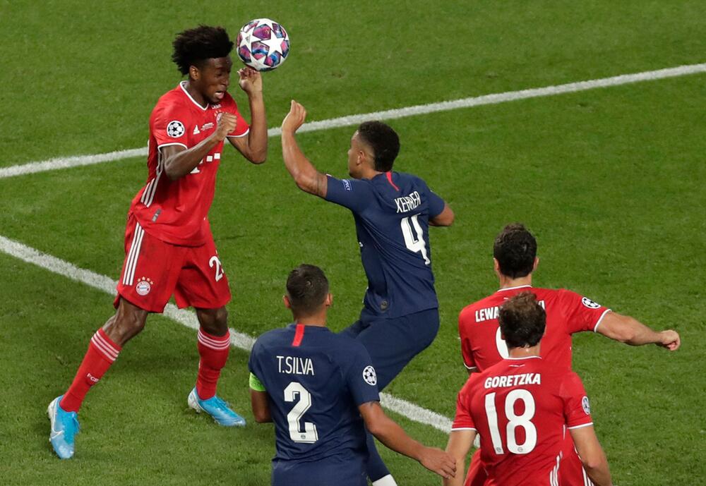 Scherze über Comans Kopfball-Angst