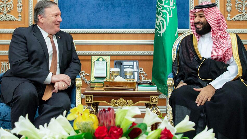 Mike Pompeo in Saudi-Arabien