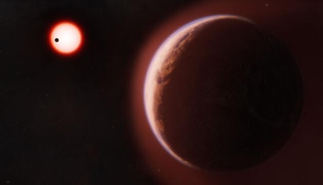 Atmosphäre bei Exo-Gesteinsplaneten in habitabler Zone