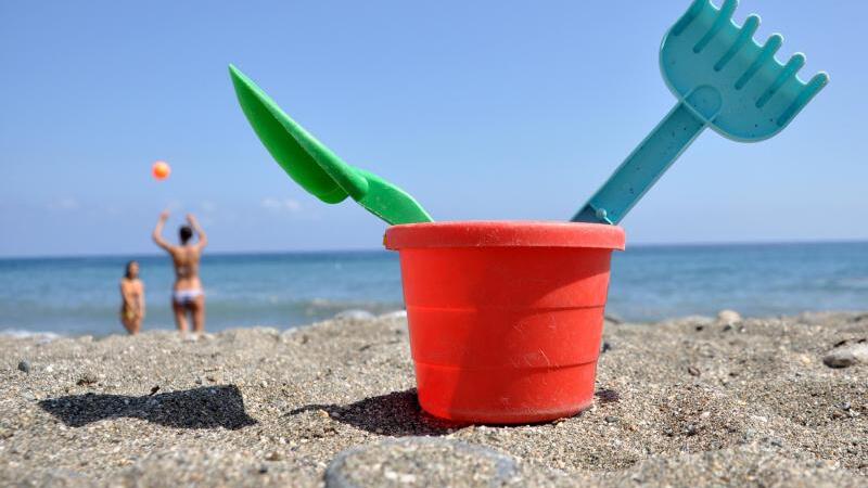 Strand in der Provinz Ligurien