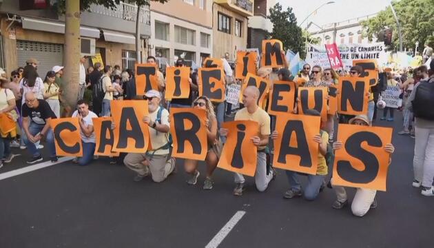 Proteste gegen Tourismus auf den Kanaren: Einwohner fordern Stopp für Ferienunterkünfte