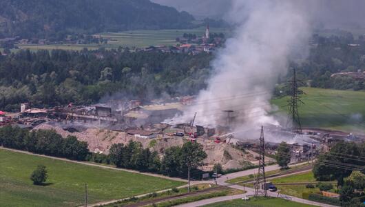 Ausbreiten des Brandes konnte verhindert werden
