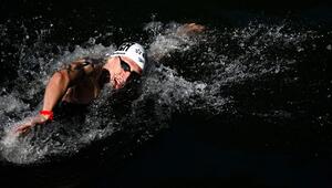Der deutsche Schwimmer Florian Wellbrock in Aktion