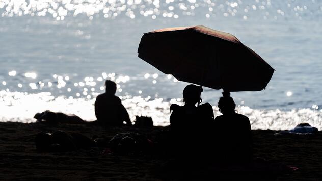 Sommerwetter in Spanien