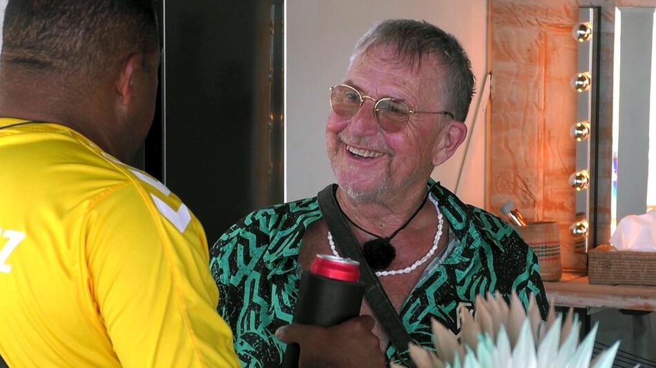 Altstars beim "Kampf der Realitystars": Ailton (l.) und Martin Semmelrogge.