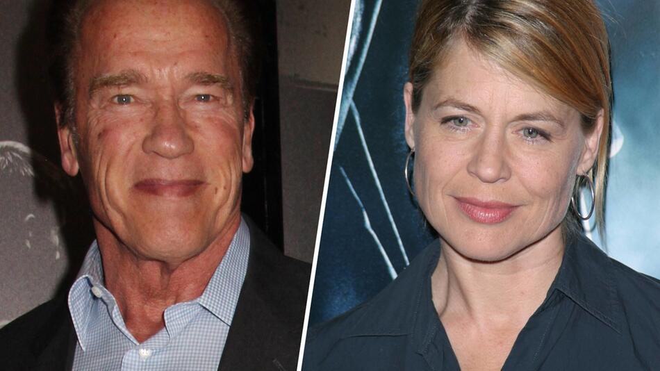 Arnold Schwarzenegger, Linda Hamilton