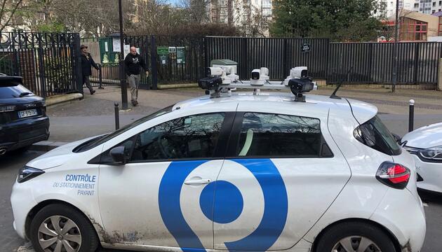 Scan-Autos spüren in Straßburg Parksünder auf