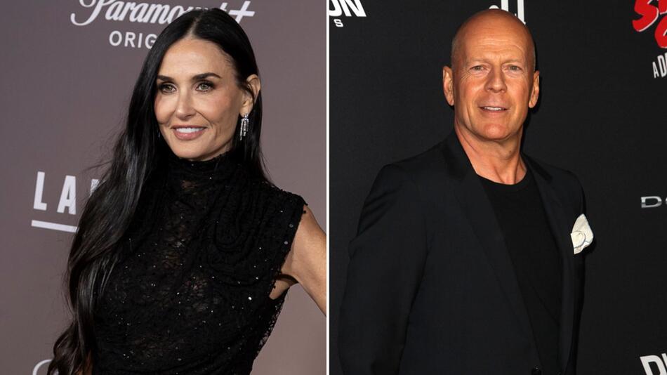 Demi Moore und Bruce Willis waren 13 Jahre lang verheiratet.