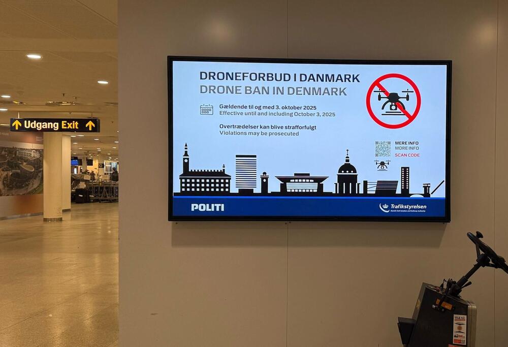 Drohnenflugverbot in Dänemark