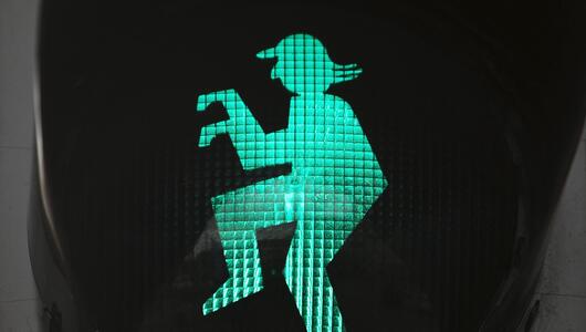 lustige Ampelmännchen