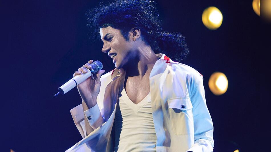Jaafar Jackson als sein Onkel Jacko in "Michael".