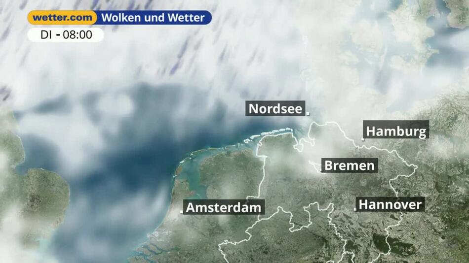 "Nordsee: Dein Wetter für Deine Region!"