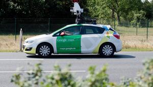 Kamera-Fahrzeug von Google Maps