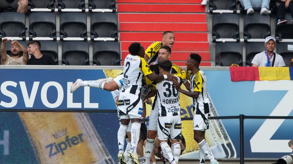 Beim 1:0 war die LASK-Welt noch in Ordnung