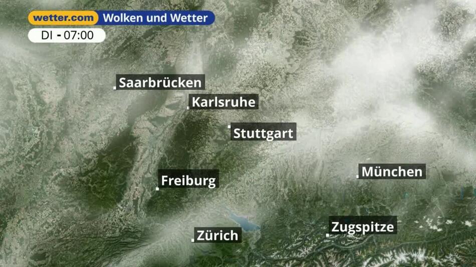 "Stuttgart / Württemberg: Dein Wetter für Deine Region!"