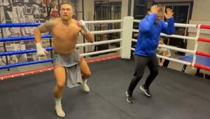 Oleksandr Usyk packt die Dance Moves aus