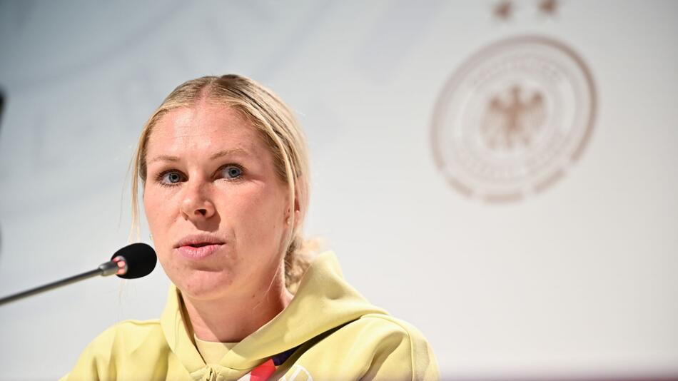 Frauenfußball-EM - Pressekonferenz Deutschland