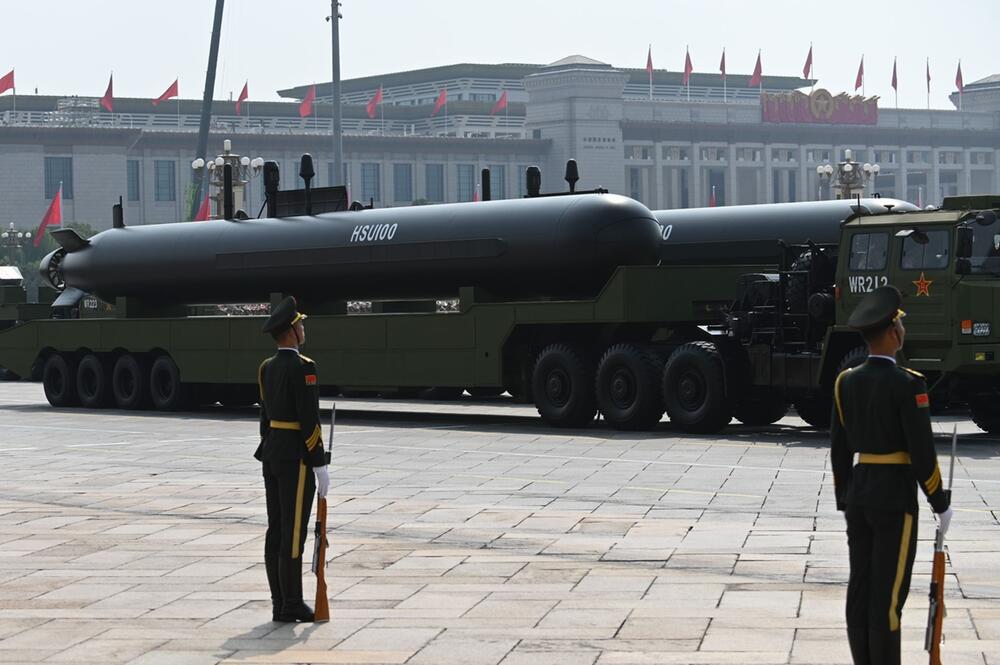 Militärparade in Peking