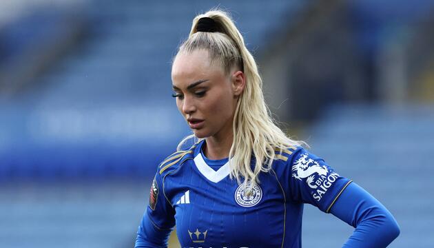 Alisha Lehmann erzielte bislang nur ein Tor für Leicester City.