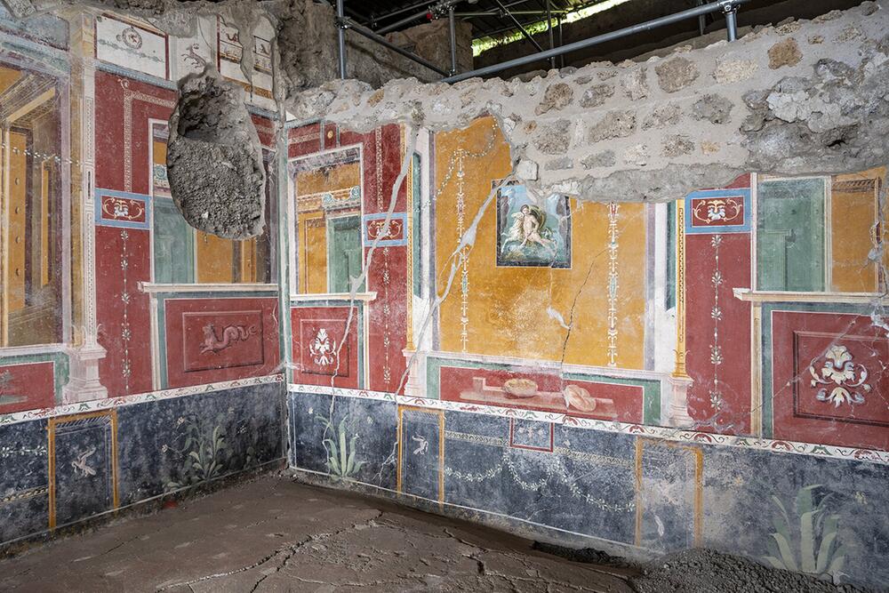 das haus "Helle und Phrixus" in Pompeji
