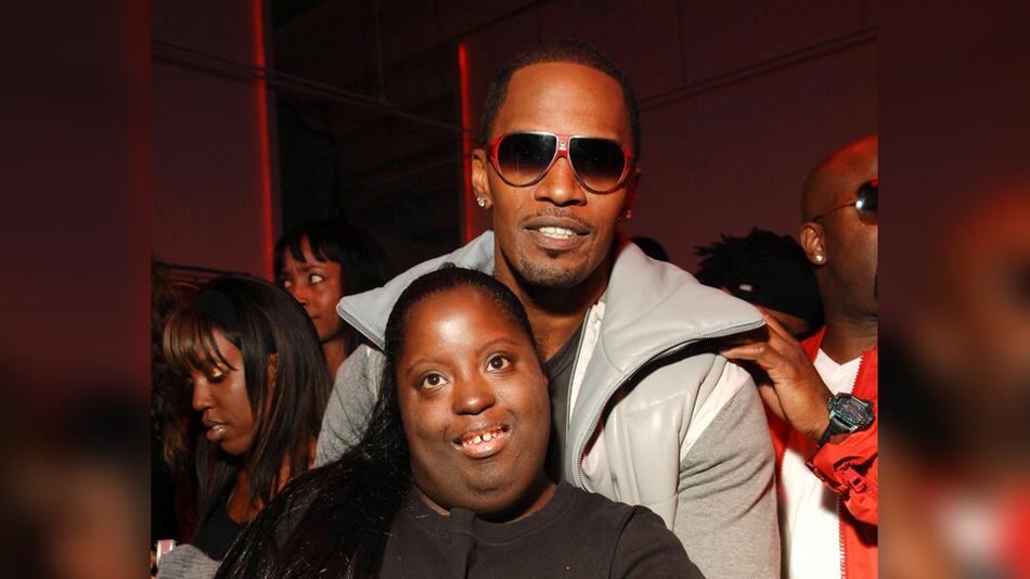 Jamie Foxx mit seiner verstorbenen Schwester DeOndra Dixon.