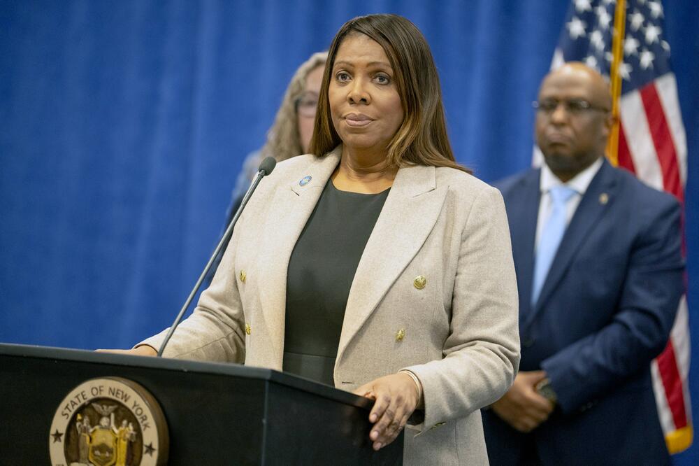 Die New Yorker Generalstaatsanwältin Letitia James