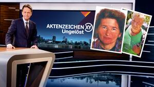Bildmontage: Aktenzeichen-Moderator Rudi Cerne und Vermisstenfotos J. Schulz und A. Bohnert