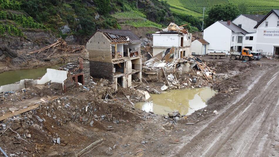 Nach dem Unwetter in Rheinland-Pfalz