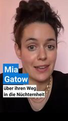 Mia Gatow über ihren Weg in die Nüchternheit