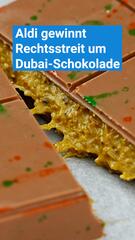 Aldi darf Dubai-Schokolade verkaufen