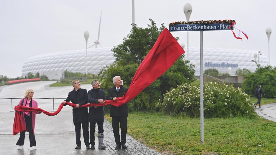 Heidi Beckenbauer, Jan Christian Dreesen, Herbert Hainer, Dieter Reiter
