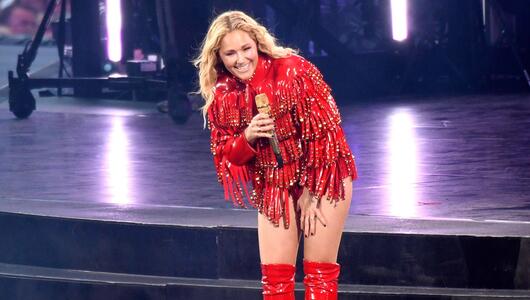 Helene Fischer bei einem Konzert ihrer "360° Stadion Tour" in Hannover.