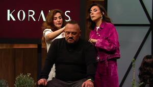 Andreas Herb und Judith Williams (r.) wittern bei Kaschma Bakhtiars Haartinktur einen ...