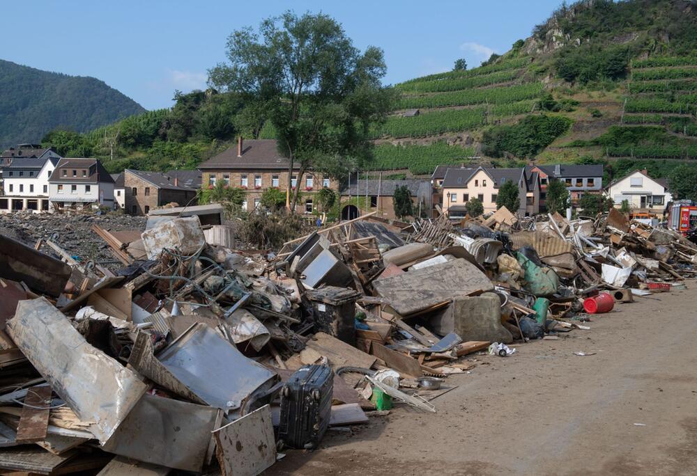 Flutkatastrophe Rheinland Pfalz - Mayschoß