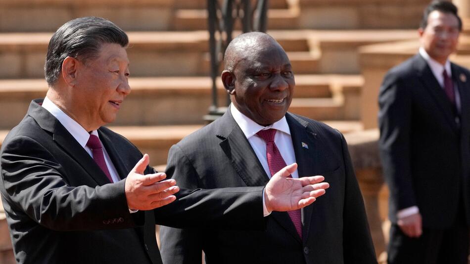 Cyril Ramaphosa und Xi Jinping