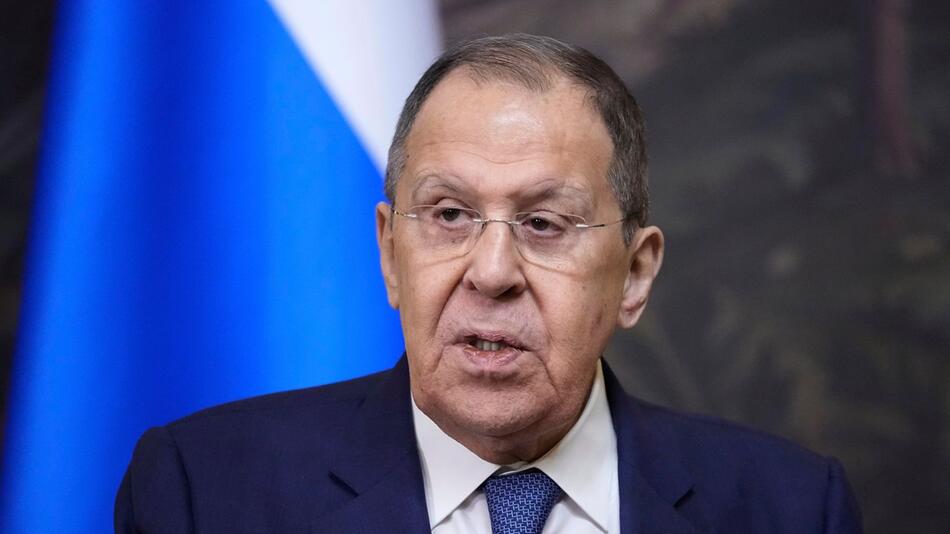 Der russische Außenminister Sergej Lawrow