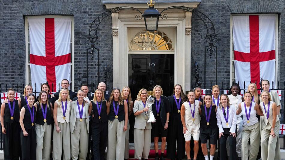 England - Rückkehr der Europameisterinnen