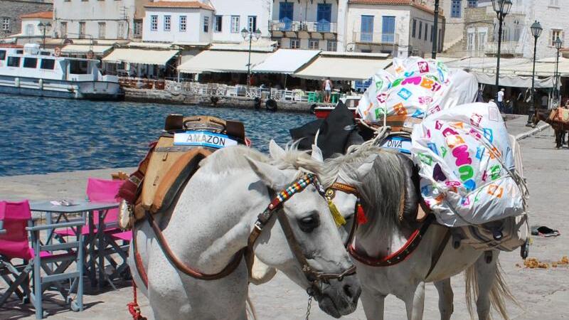 Griechische Urlaubsinsel Hydra