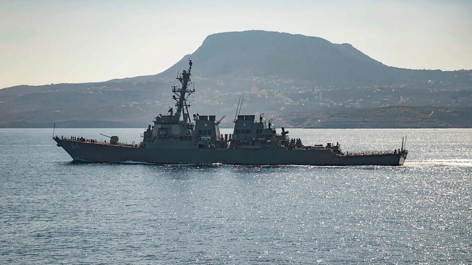 Nahostkonflikt - US-Kriegsschiff "USS Carney"