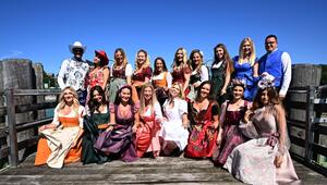 Dirndl-Gipfel zu den Trachten-Trends auf dem Oktoberfest
