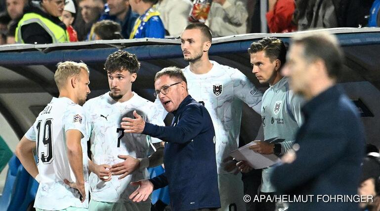 Rangnick erklärt den ÖFB-Kickern seine Vorstellungen