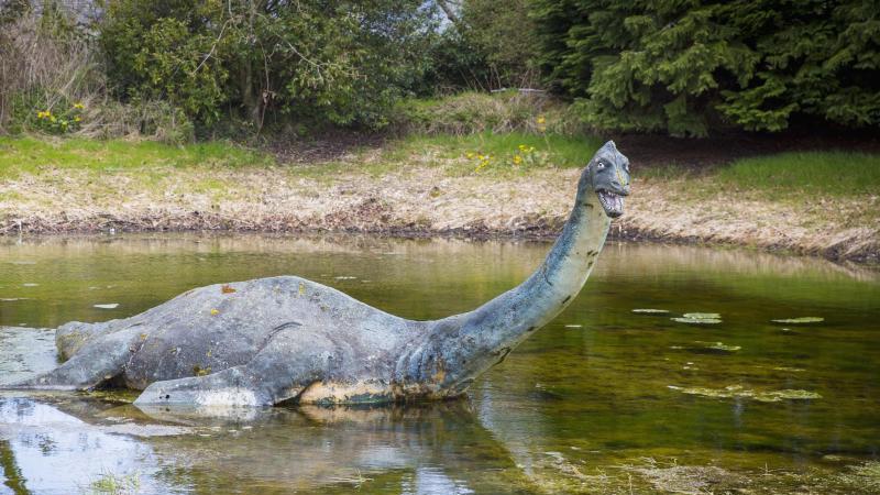 Skulptur von Nessie