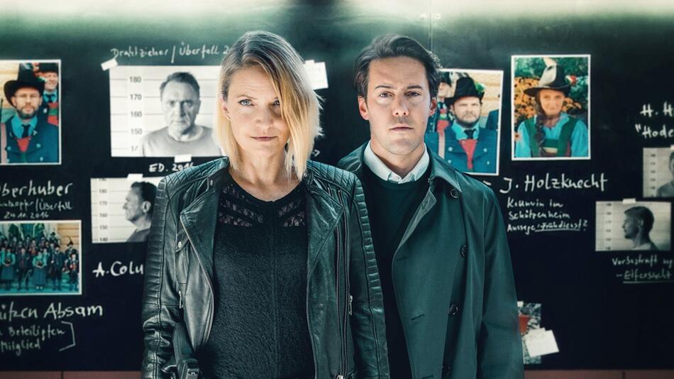 "Der Tote in der Schlucht": Die Kommissare Lisa Kuen (Patricia Aulitzky) und Alexander Yüsüf ...