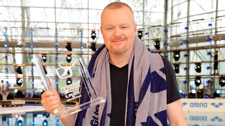 Stefan Raab bei einem "TV total Turmspringen"-Fototermin im Jahr 2013.