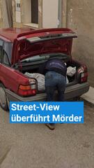 Leiche im Kofferraum: Google Street View überführt Mörder